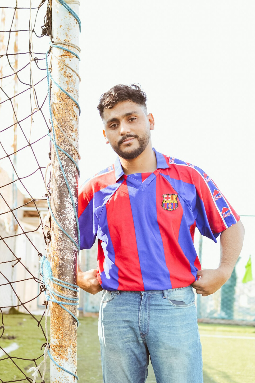 Portrait of a man sports editor