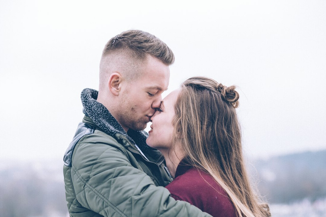 polish celebrity couple posing